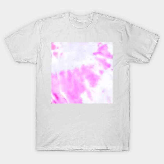 Tie Dye Candy Floss Pink T-Shirt by Live Together